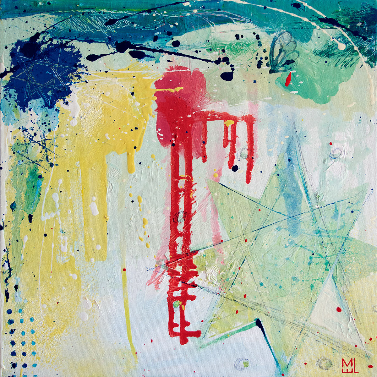 Starshine, 16x16"