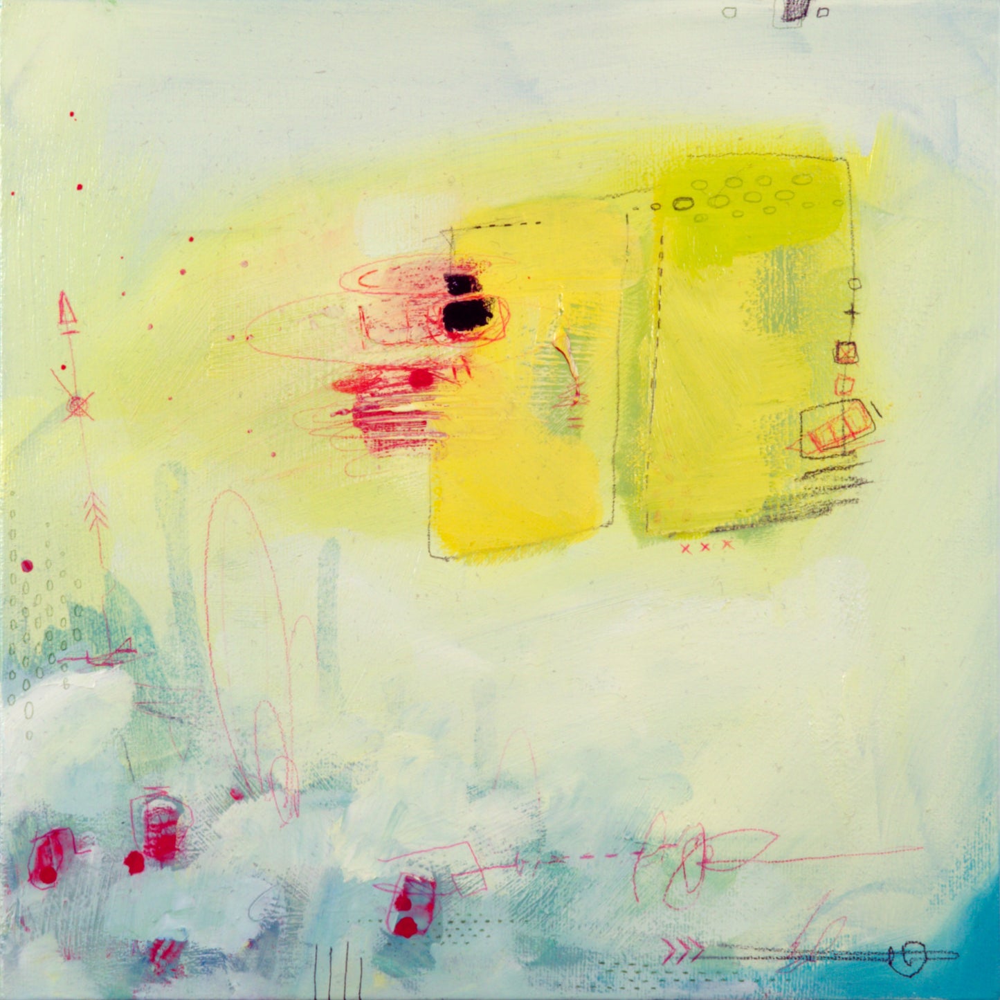Stroke of luck 5, 10x10"