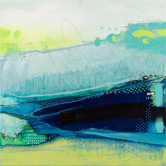 Stroke of luck 7, 10x10"