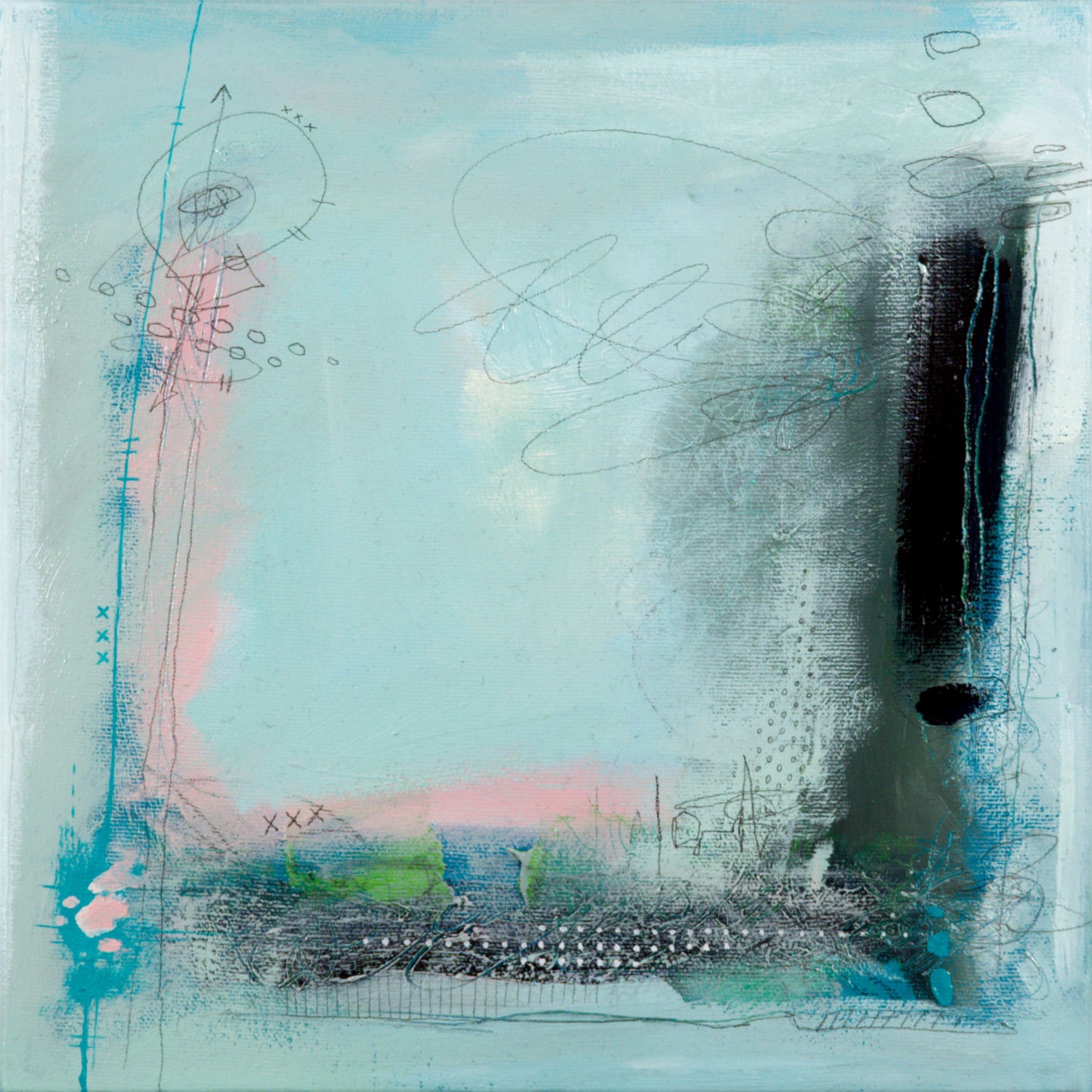 Stroke of luck 13, 10x10"