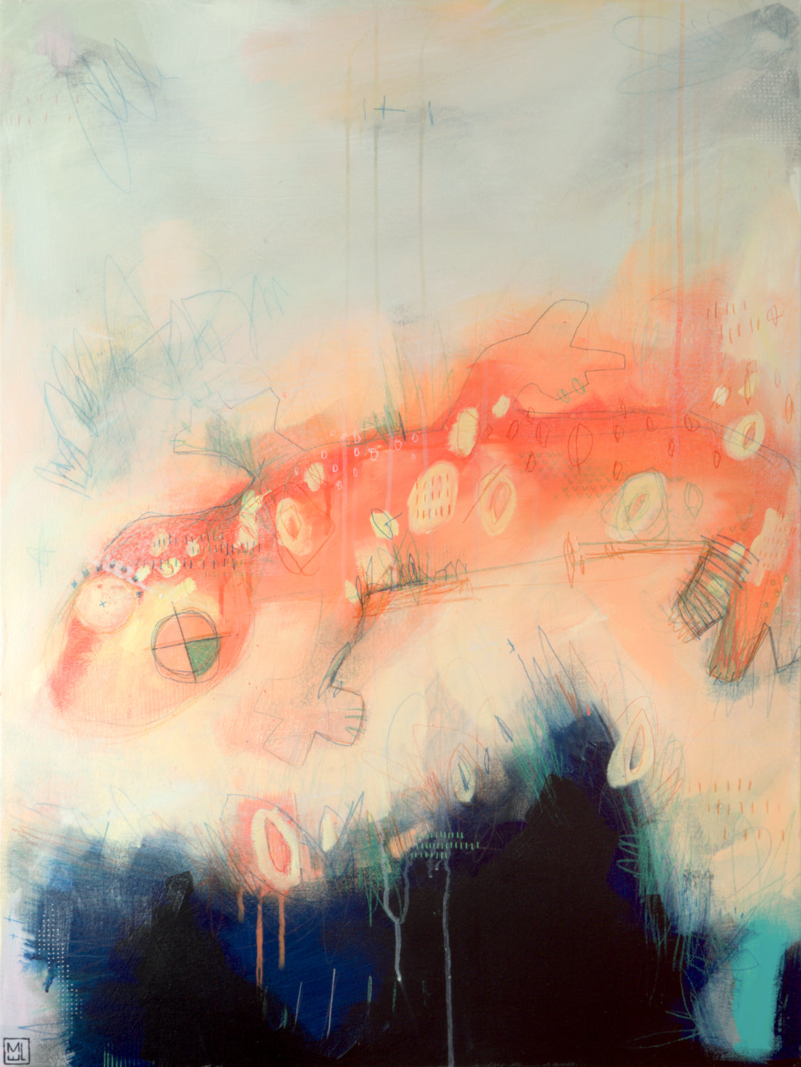 Sunny Side Up, 30x40"