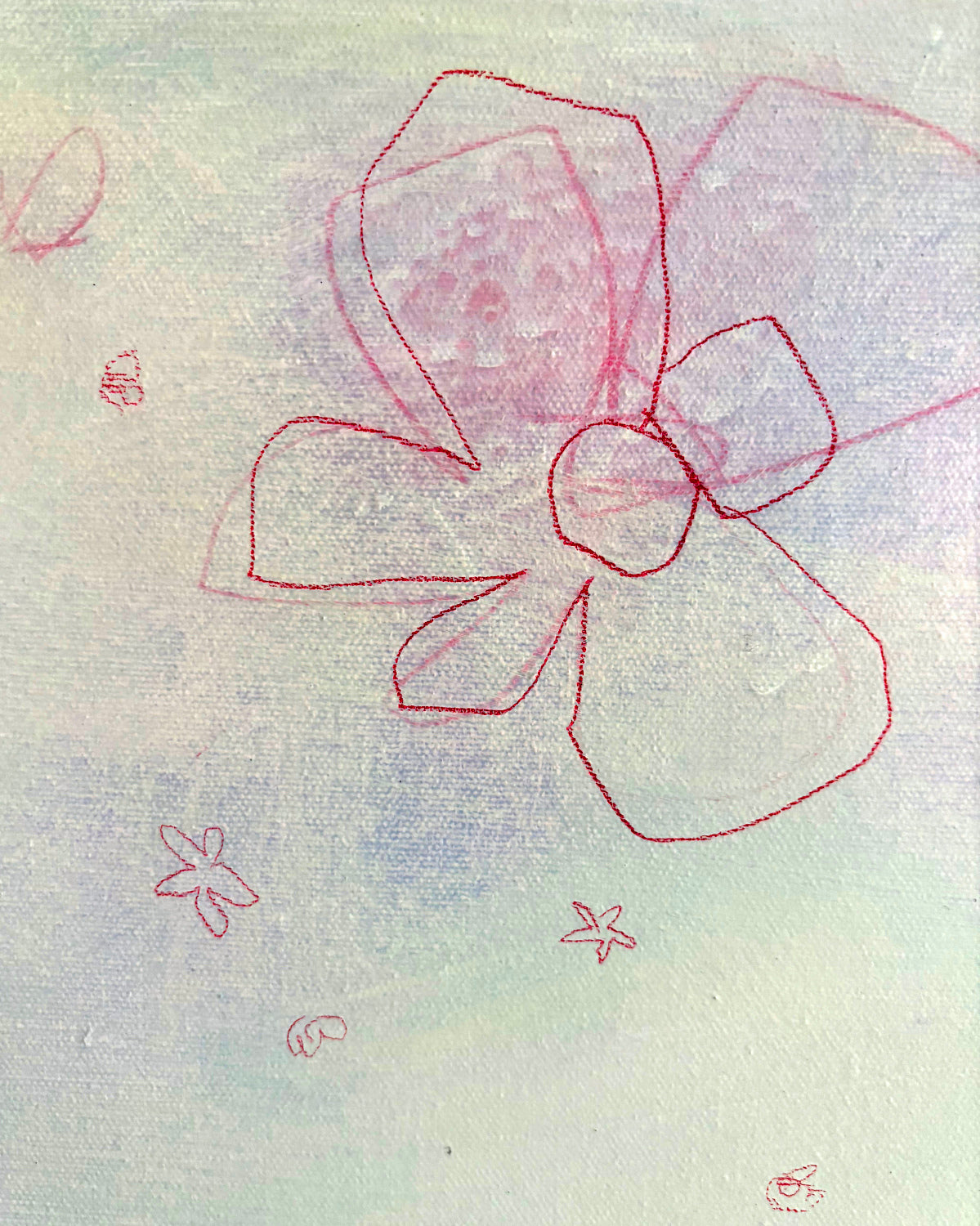 We’re all mad here, 40x48"