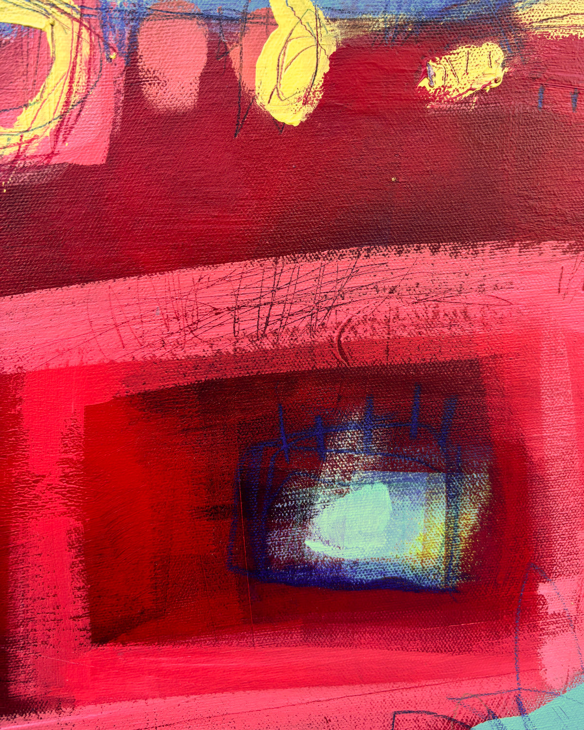 Whale Hello!, 30x30"
