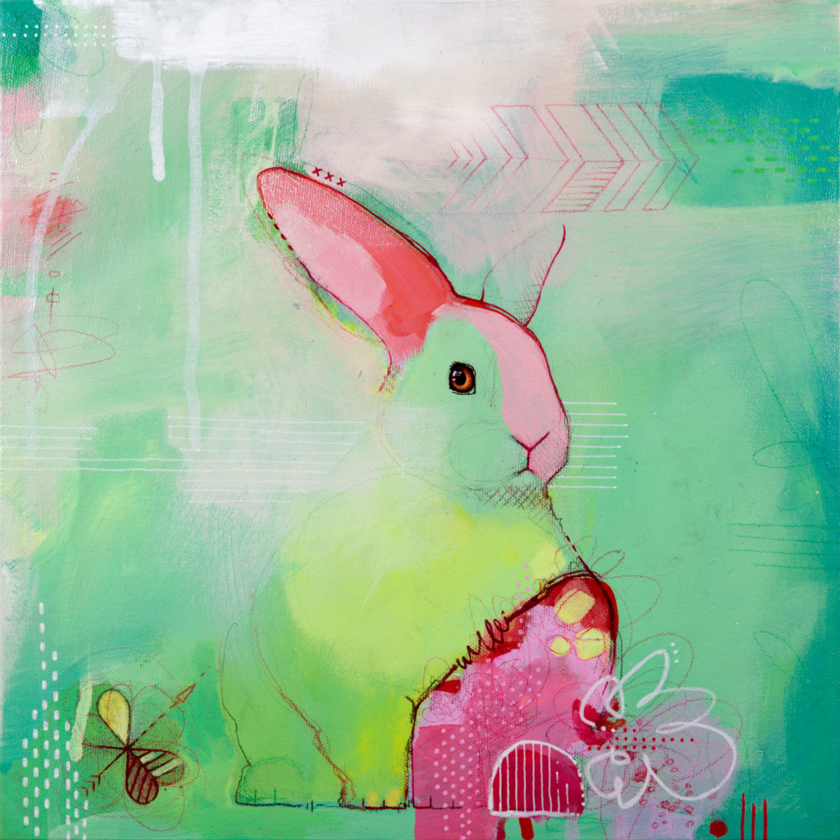 Xia, 12x12"